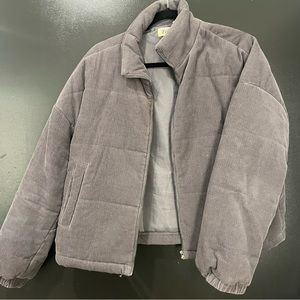Gray Corduroy Jacket